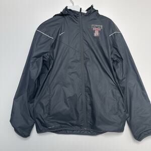 Nike Texas Tech Red Raiders Storm-FIT Windbreaker Jacket Size Large Black